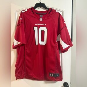 Nike NFL On Field Arizona Cardinals DeAndre Hopkins #10 Red Men’s XXL Like New!